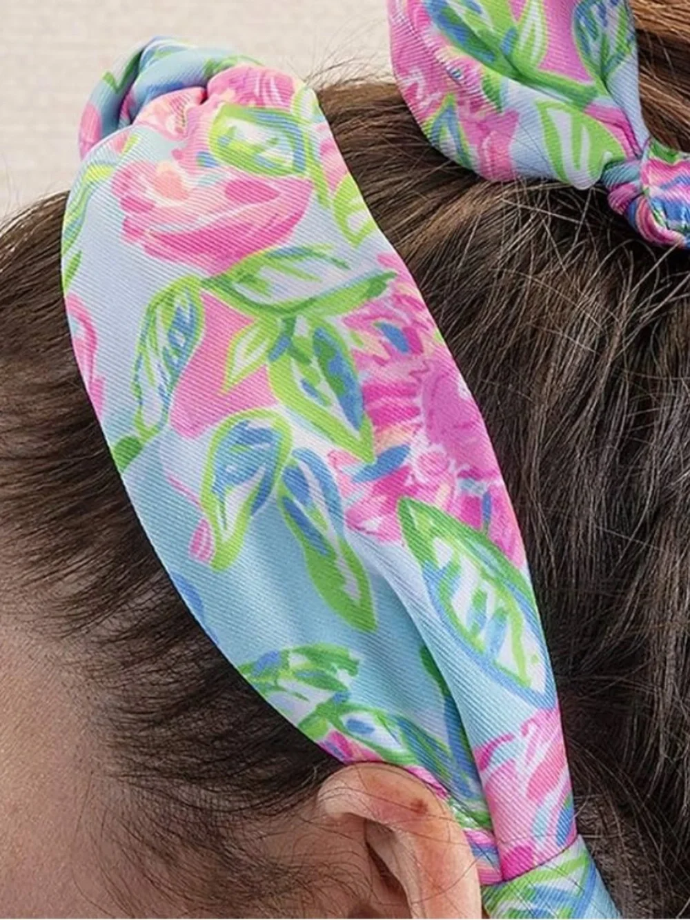 NWT Lilly Pulitzer Totally Blossom knotted headband